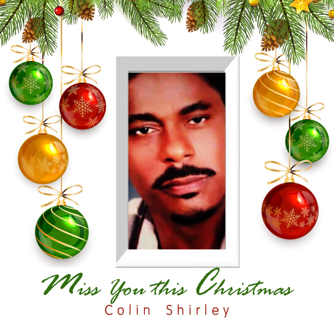 Miss you this Christmas - Colin Shirley cover art